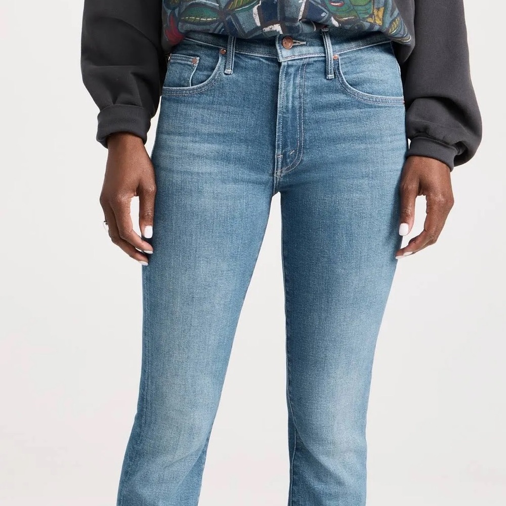 Mother Denim Insider Ankle Fray-Eager Beaver View 2